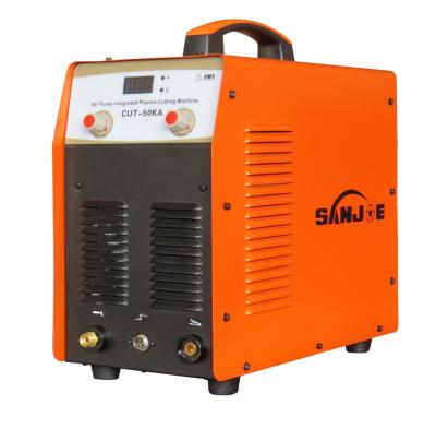 China Air Plasma Cutting Machine With Buildin Air Compressor 45A Cutter Single Phase 220V for sale