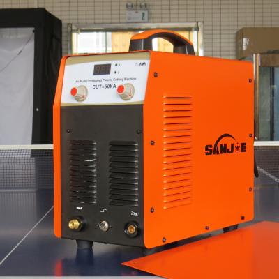 China Máquina de corte por plasma de aire CUT50KA con compresor de aire Alta calidad Fácil corte uso monofásico en venta
