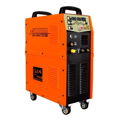 Chine Multi fonctions MMA/TIG/CUT dans une machine de découpe Plasma LGK70MA avec compresseur d'air 220 v/380 v double volts à vendre