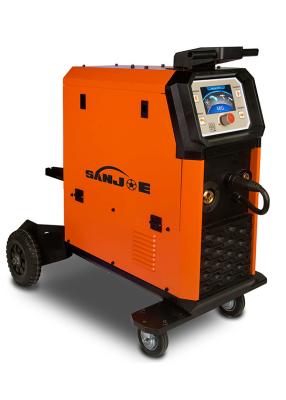 China IGBT MIG LCD Welding Machine 5 Inch Cnc Synergy Multi Process 350A for sale