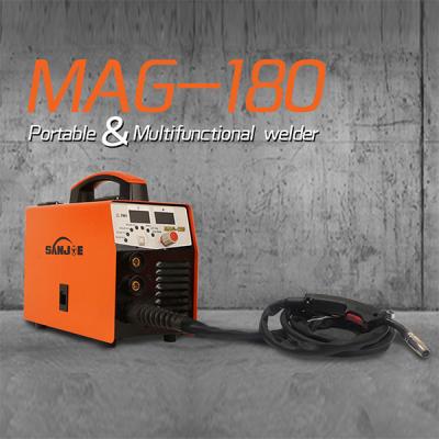 Китай сварочный аппарат AC220V 160A без газа Миг портативное Multi функциональное MAG-160 продается