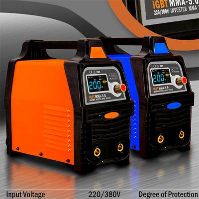 China LED Multi Functional Welding Machine IGBT Inverter 30-240A 5.2kg Weight for sale