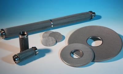 Chine D75um a aggloméré le feutre de fibre en métal, élément filtrant d'acier inoxydable d'épaisseur de 1mm à vendre