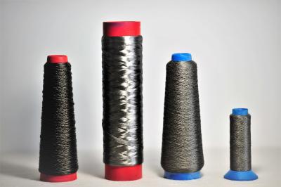 China 100f Filament Sintered Metal Fiber , SGS Approved Twist Clothing Sew Thread for sale