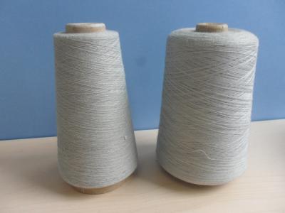 China 2kg/Cone Cotton Polyester Yarn , 20% Cotton Anti Static Yarn for sale
