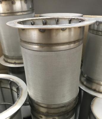 China Durchmesser-Metallfilter des Korrosions-Beweis-80mm für Wasserbehandlung zu verkaufen