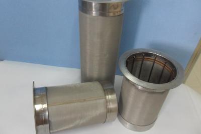 China Anti Rust Metal Filter Cartridge , 90 Microns Sintered Metal Filter for sale