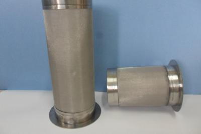 China El filtro sinterizado 1 micrón del metal, prueba del choque sinterizó el alambre tejido Mesh Filter en venta