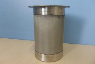 China 1500mm Length Sintered Mesh Filter Cartridge , Fecral Wire Mesh Filter Element for sale