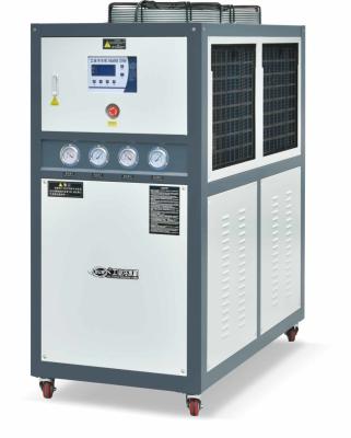China JLSFD-10HP Chiller de baja temperatura, refrigerador industrial refrigerado por aire de desplazamiento en venta
