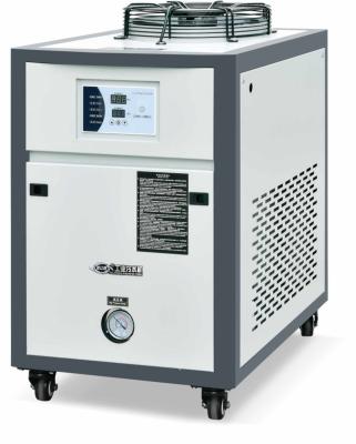 China JLSF-2HP Rollluftgekühlter Wasserkühler, Mikroprozessor Kleiner industrieller Wasserkühler zu verkaufen