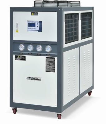 China Refrigerador de agua refrigerado por aire JLSF-8HP con control de microprocesador PLC en venta