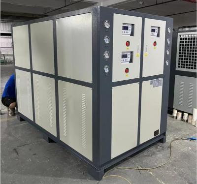 China JLSS-60HP Large Water Cooled Industrial Chiller With PLC 3 Systems Control for sale