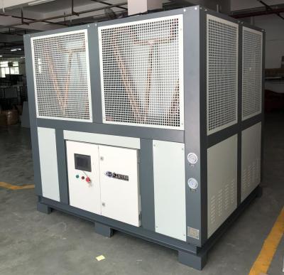 China JLSF-50D R134A R404A Refrigerador de tornillo refrigerado por aire para máquinas de recubrimiento en venta