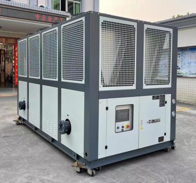中国 JLSF-90D 空気冷却スクリューチラー, R22 R407C R134a 産業用水冷却機 販売のため