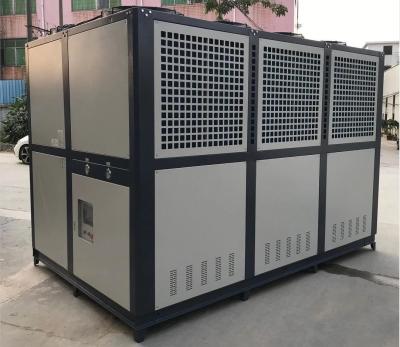 China 70TR Industrial Air Cooling Water Chiller Screw Type Circulating for sale
