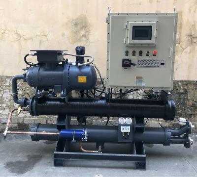 Китай JLSW-40AD низкошумный охлажденный водой винтовый охладитель, взрывостойкий, сертифицированный CE продается