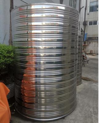 China 0.1MPa Stainless Steel Insulated Water Tank Vertical For Temperature 80 Degree for sale