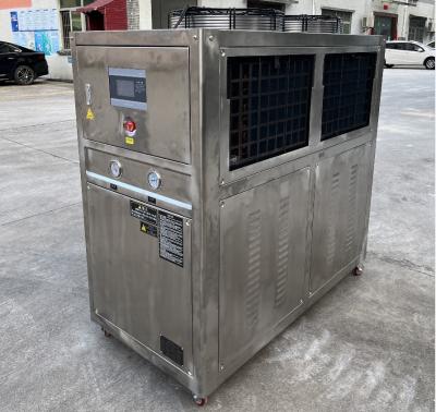 Κίνα JLSB-6HP Scroll Ατσάλινο ψυγείο νερού με ελεγκτή μικροεπεξεργαστή PLC προς πώληση