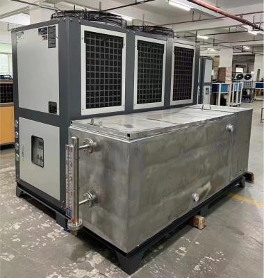 China JLSF-25HP Air Cooled Water Chiller With Insulated Tank For Paper Industry for sale