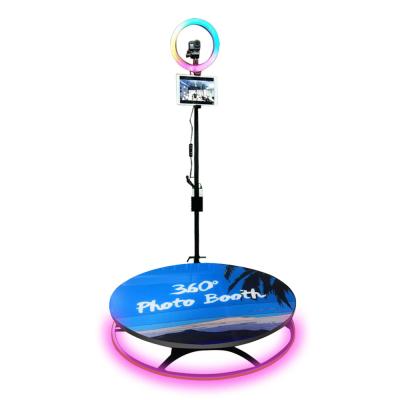 China Party Camera Selfie Platform 360 Camera Photo Booth With Rotating Stand en venta