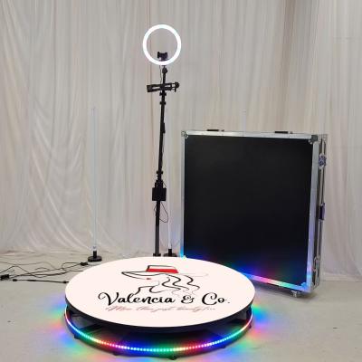 China Speed Controllable Metal 360 Selfie Booth For Events Like Birthday Party And Wedding à venda