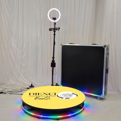 China Wedding Social Classic Metal 360 Selfie Booth Portable Slow Motion for sale