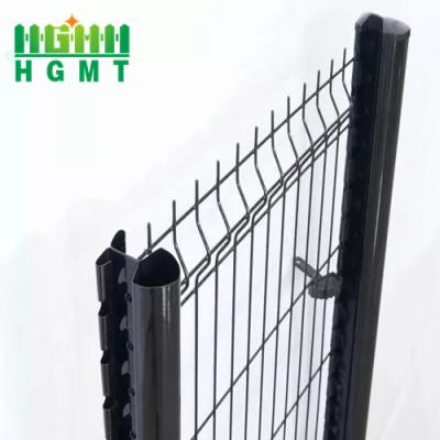 Cina 6.0mm 3d Wire Fence Panels Metal Border Fencing Weather Resistance in vendita