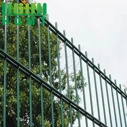 China 1.8m Height 6/8/6 & 6/5/6 Green Pvc Coated Wire Fencing 75X150mm zu verkaufen