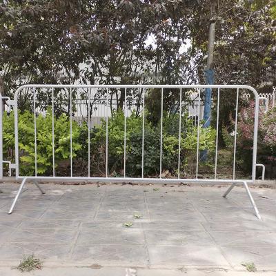 Cina Iso 9001 Physical Metal Crowd Control Barriers Road Safety Fence in vendita