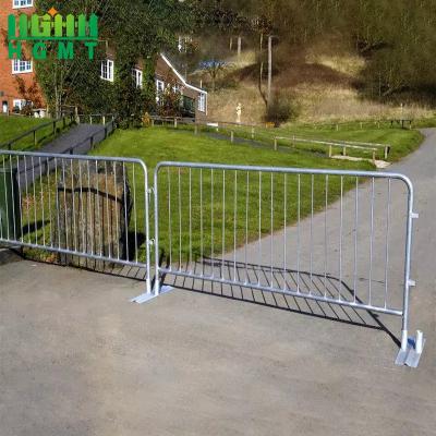 China 1.5m High Metal Crowd Control Barriers Galvanized Traffic Road Safety for sale