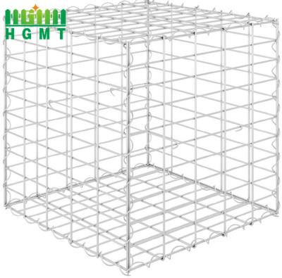 Cina Galvanized Steel 1mx0.5mx0.5m Gabion Wire Mesh Basket For Retaining Walls in vendita
