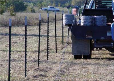 China 5-8 Ft Galvanized Fence Studded T Post For Farm à venda