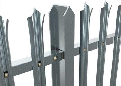 China H2.4m Palisade Security Fencing for sale