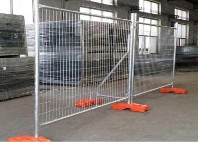 China OHSAS 60*60mm Temporary Safety Fencing 40-60g/M2 Zinc Coating for sale