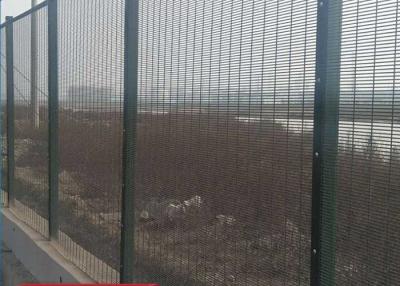 China Clearvu 4.0m Security Steel Fence Anti Climb 2.0m Height for sale