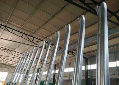 China 2750mm Width Q235 Galvanized Steel Palisade Fencing Welded Wire Garden Fence for sale