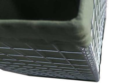 China Galvanized Stone Cage Retaining Wall Baskets 76*150mm for sale