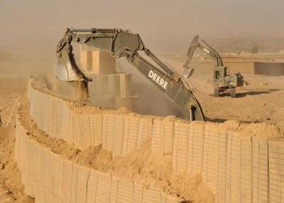 Chine Mur militaire de la défense HESCO de mur d'à l'épreuve du souffle de barrière du mil 1B Hesco à vendre