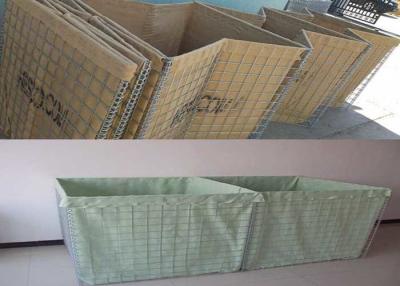 China Galvanized Steel H2.1m HESCO Wall Gabion Wall For Slope Protection for sale
