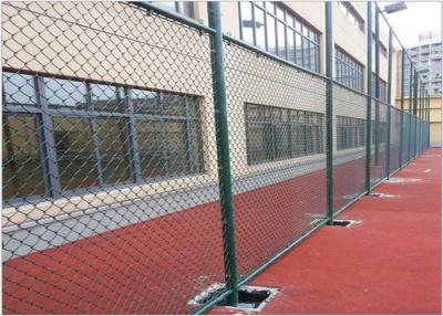 China OHSAS 10 Gauge 10 BWG Metal Chain Link Fencing For Birds for sale