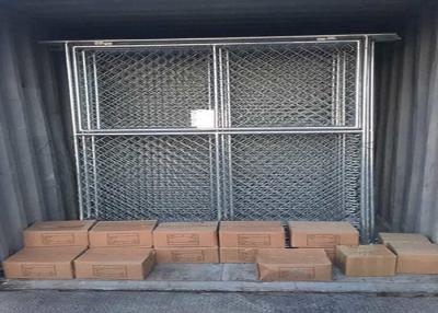 China Galvanized 6ft*12ft Chain Link Temporary Fencing Removable Temp Chain Link Fence for sale