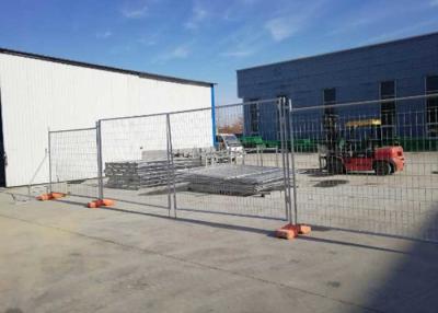 China Portable 60g/M2 Galvanised Temporary Security Fence 2.1m High for sale