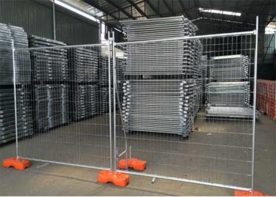 China Electric Galvanized Temporary Security Fence 3.2mm Wire Perimeter Patrol Fence for sale