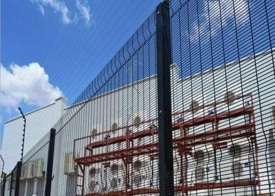 China Prison Clearvu Corromesh Fencing 4.5mm 358 Anti Climb Fence for sale