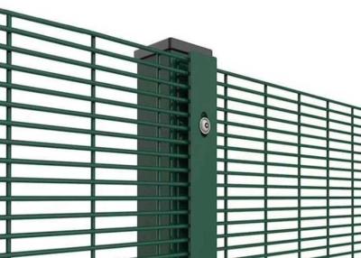 China Q195 Steel 2997mm Anti Climb Security Fencing Clearvu Invisible Wall for sale