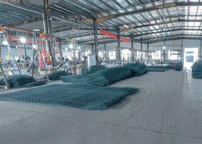 Cina Del gabbione di controllo del fiume rete il recinto rivestito della parete del gabbione dello zinco di 60*80mm in vendita
