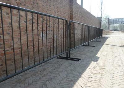 China 1.2m High Metal Crowd Control Barriers Powder Coated Pedestrian Barricade for sale