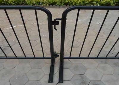 China H1.5m H1.35m Metal Crowd Control Barriers Detached Flat Feet for sale