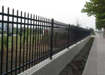 China Picket Tubular Steel Fence for sale